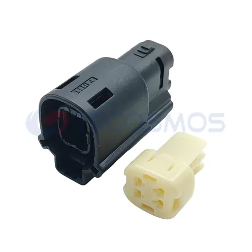 Waterproof IP66 Copper ABS/Nylon Wire Harness Oxygen Sensor Plug for Car 4-Pin Female 33472-4049 - image 3